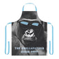 (Personizable) Grillafather EST (????) Funny BBQ Themed Apron 5-Color Straps