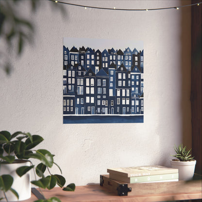 Blue Collection 27 Matte Print