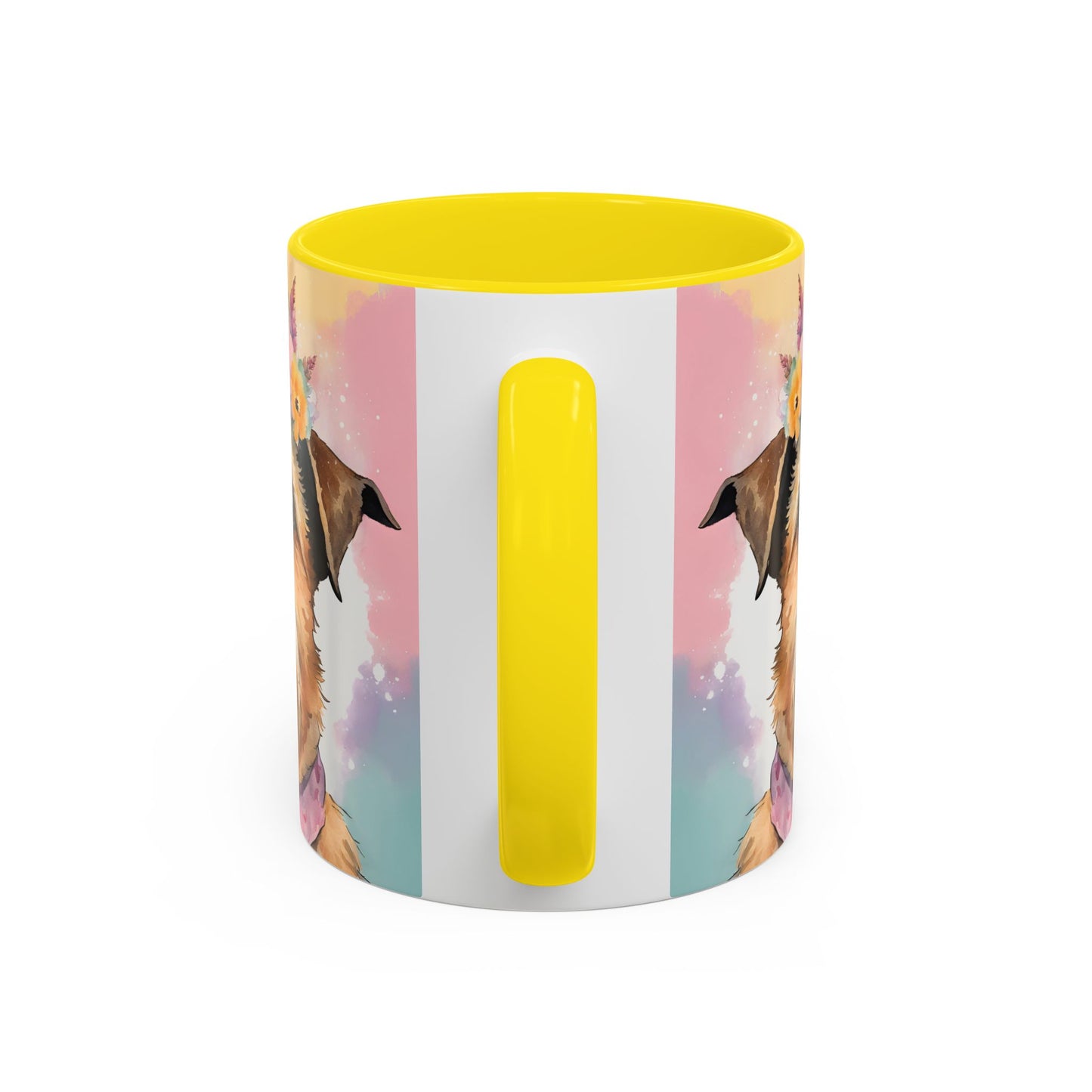 Border Terrier 02 Accent Coffee Mug - Dog Lover Gift