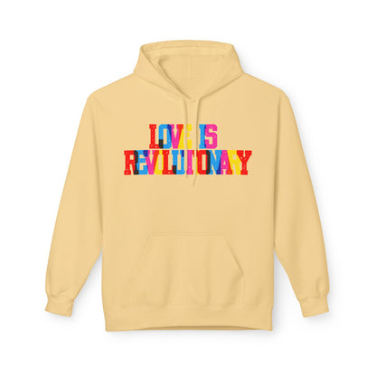 Love Is Revolutionary Unisex Valentines Hoodie