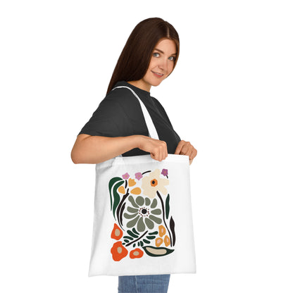 Abstract flowers 13 Cotton Tote