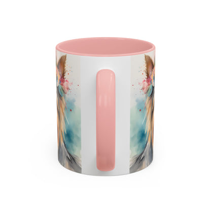 Yorkshire Terrier 04 Accent Coffee Mug - Dog Lover Gift