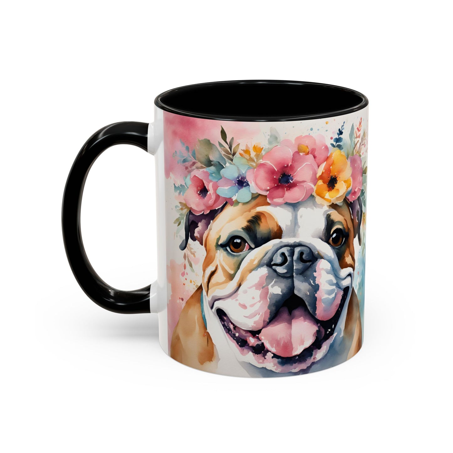 British Bulldog 04 Accent Coffee Mug - Dog Lover Gift