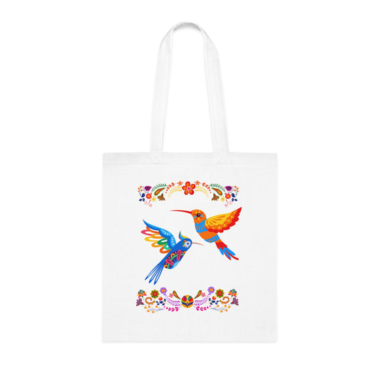 Funky birds 07 Cotton Tote