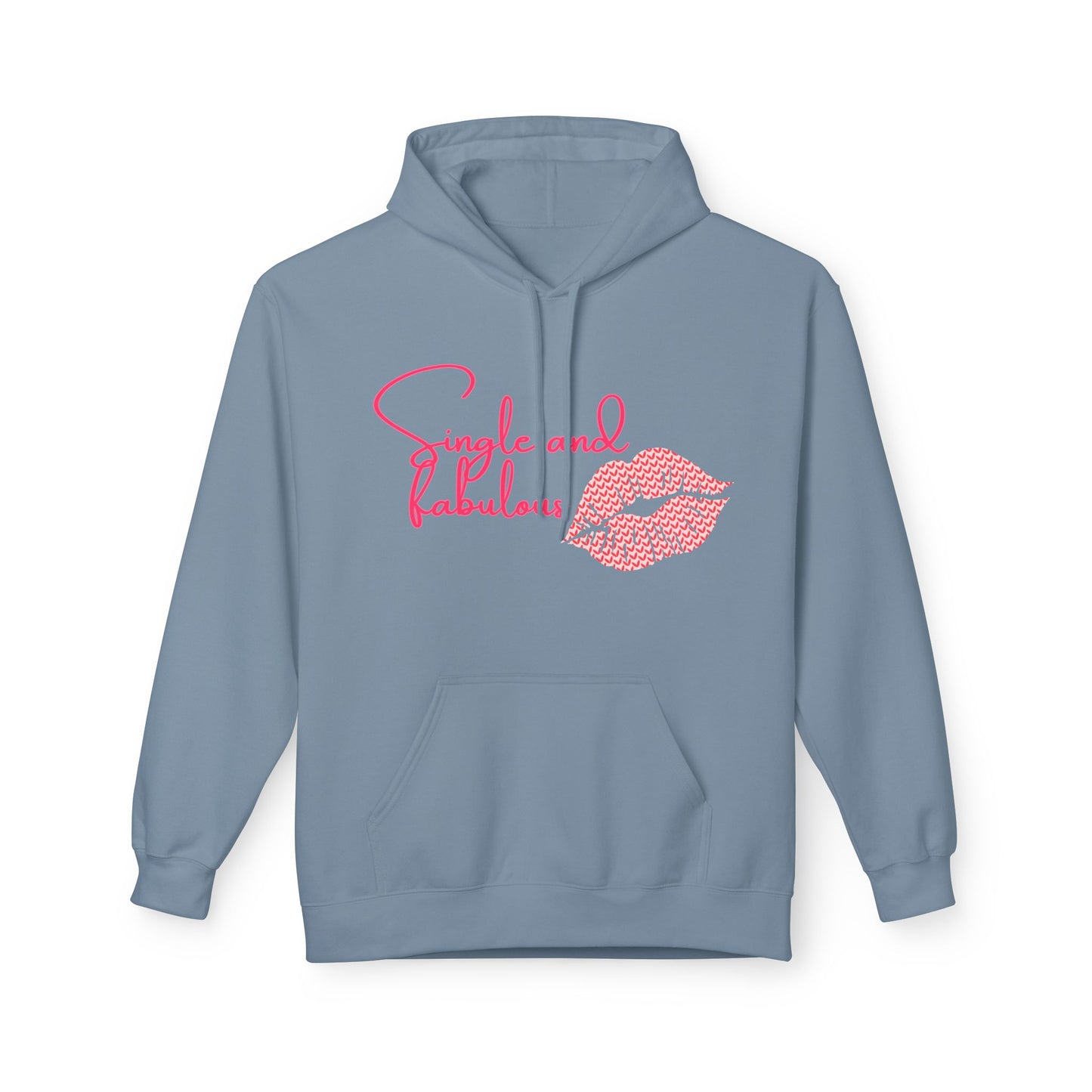 Single And Fabulous Unisex Valentines Hoodie