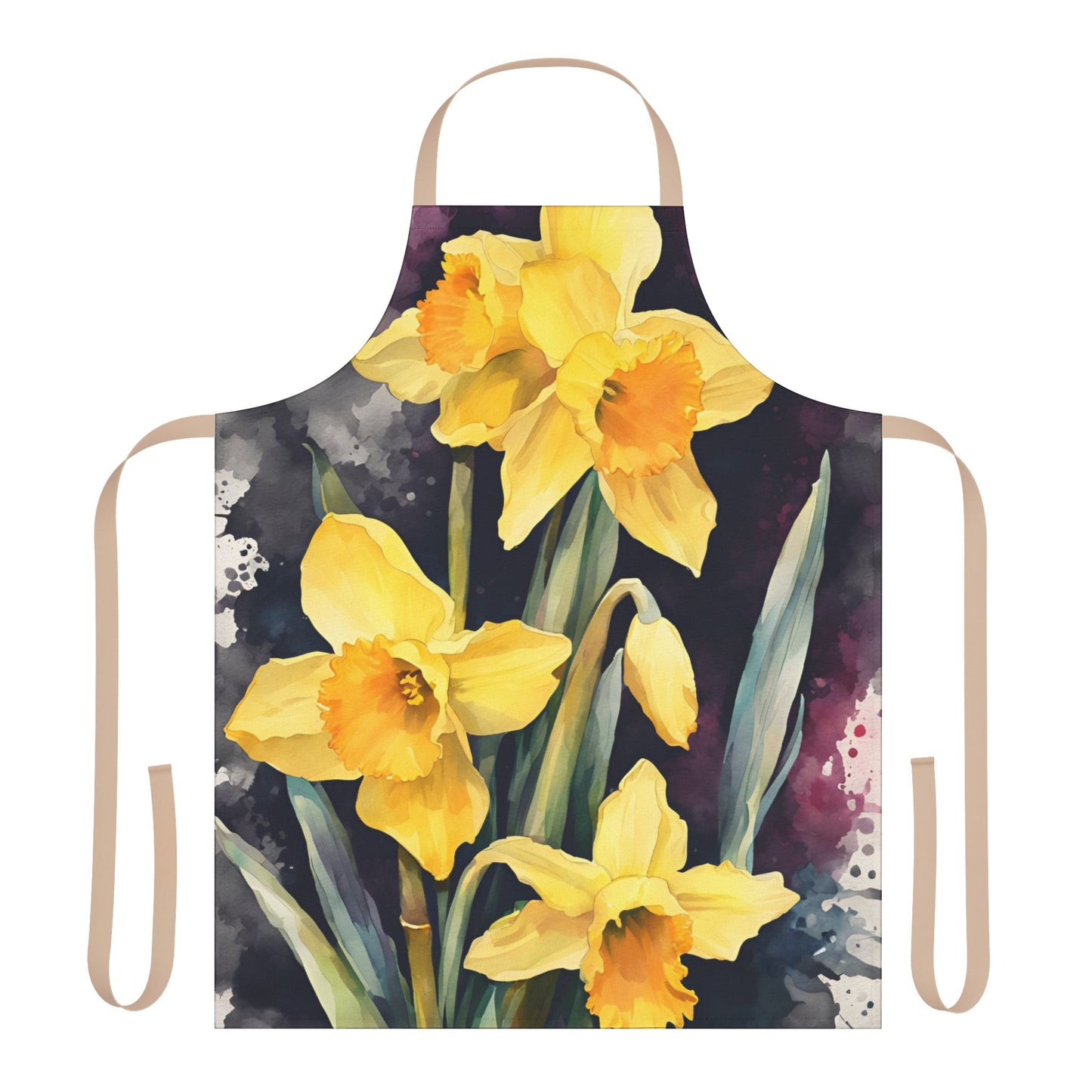 Daffodils 01 Apron 5-Color Straps