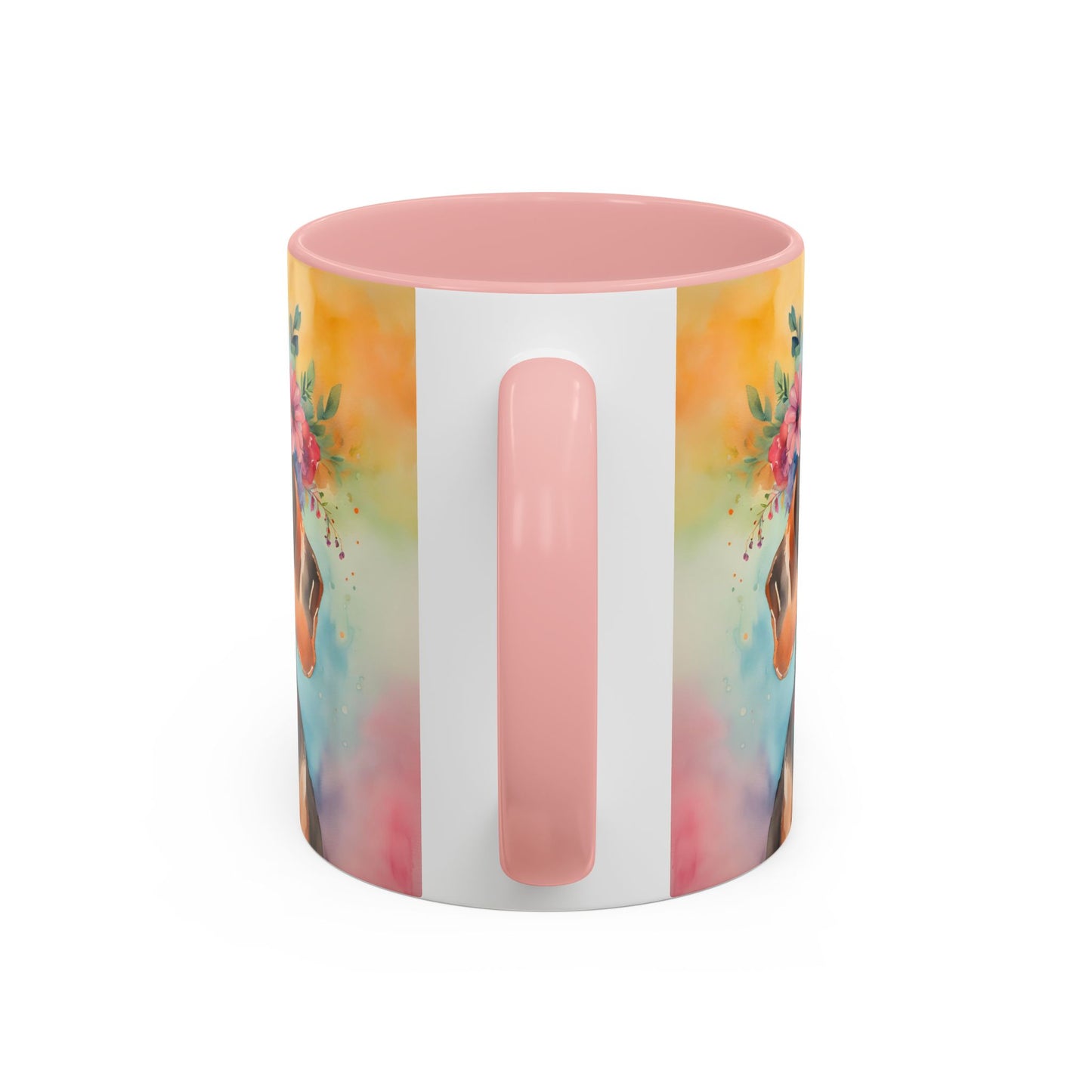 Dachshund 04 Accent Coffee Mug - Dog Lover Gift