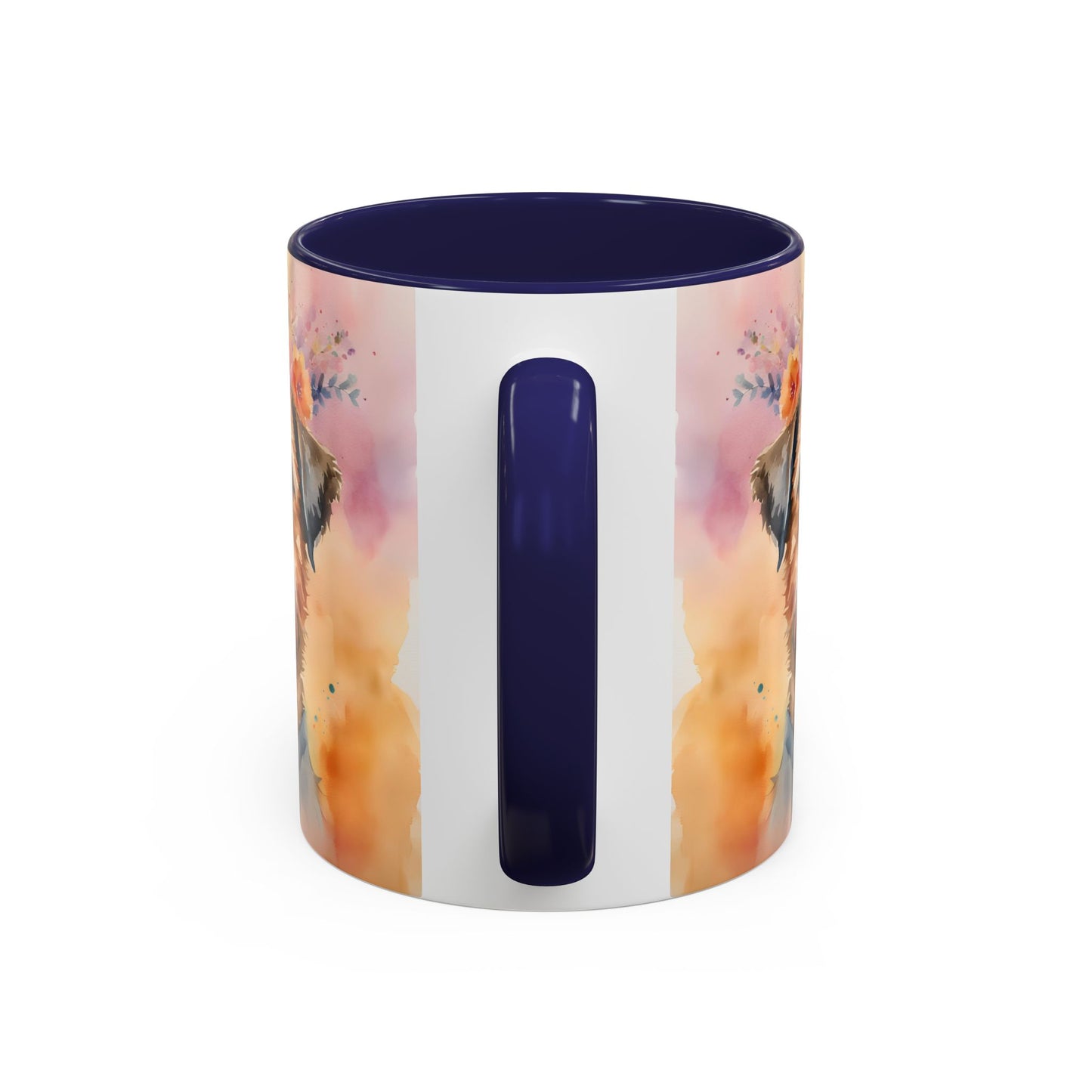 Border Terrier 01 Accent Coffee Mug - Dog Lover Gift