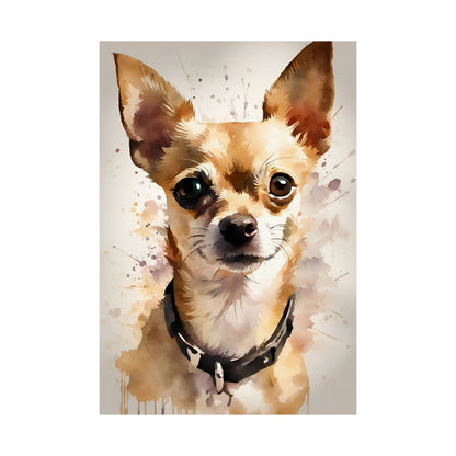 Dogs Chihuahua 02 Matte Vertical Poster