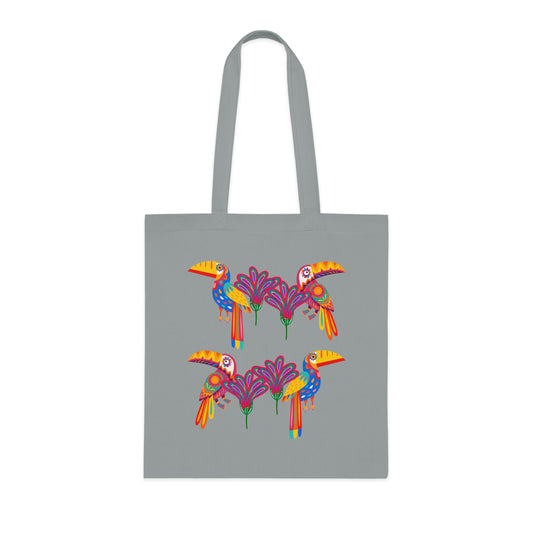 Funky birds 12 Cotton Tote