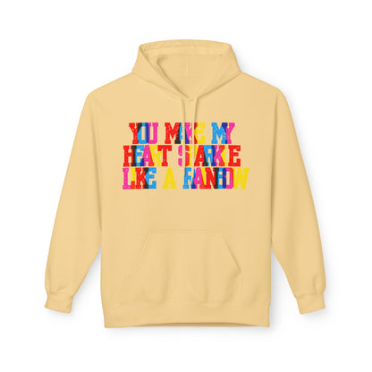 You Make My Heart Sparkle Like A Rainbow Unisex Valentines Hoodie