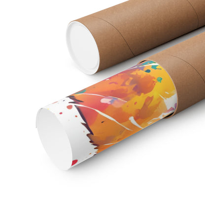 Multicolored Pussycat 3 Matte Vertical Poster