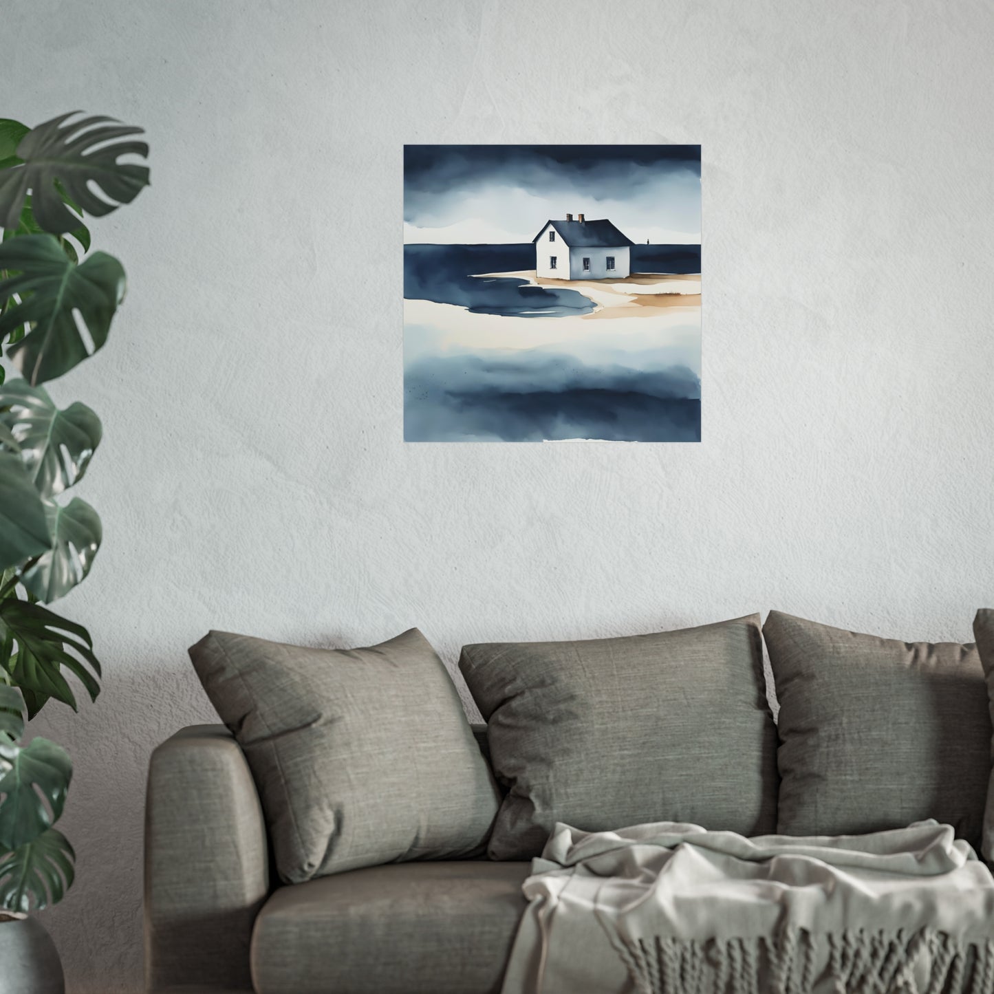 Blue Collection 5 Matte Print