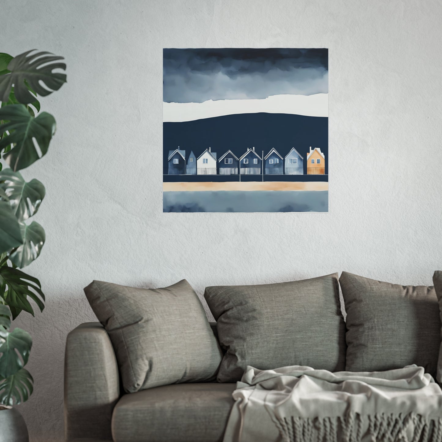 Blue Collection 29 Matte Print