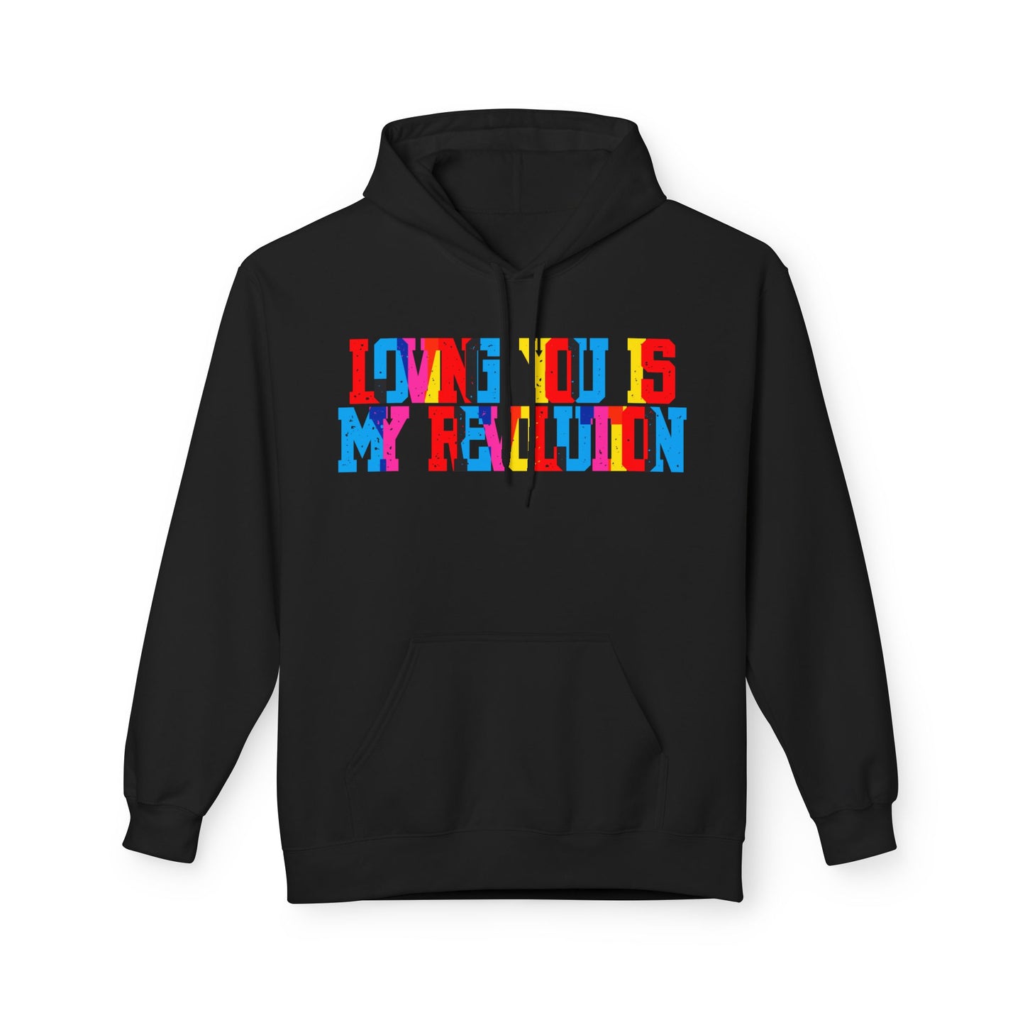 Loving You Is My Revolution Unisex Valentines Hoodie
