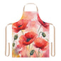 Poppies 03 Apron 5-Color Straps