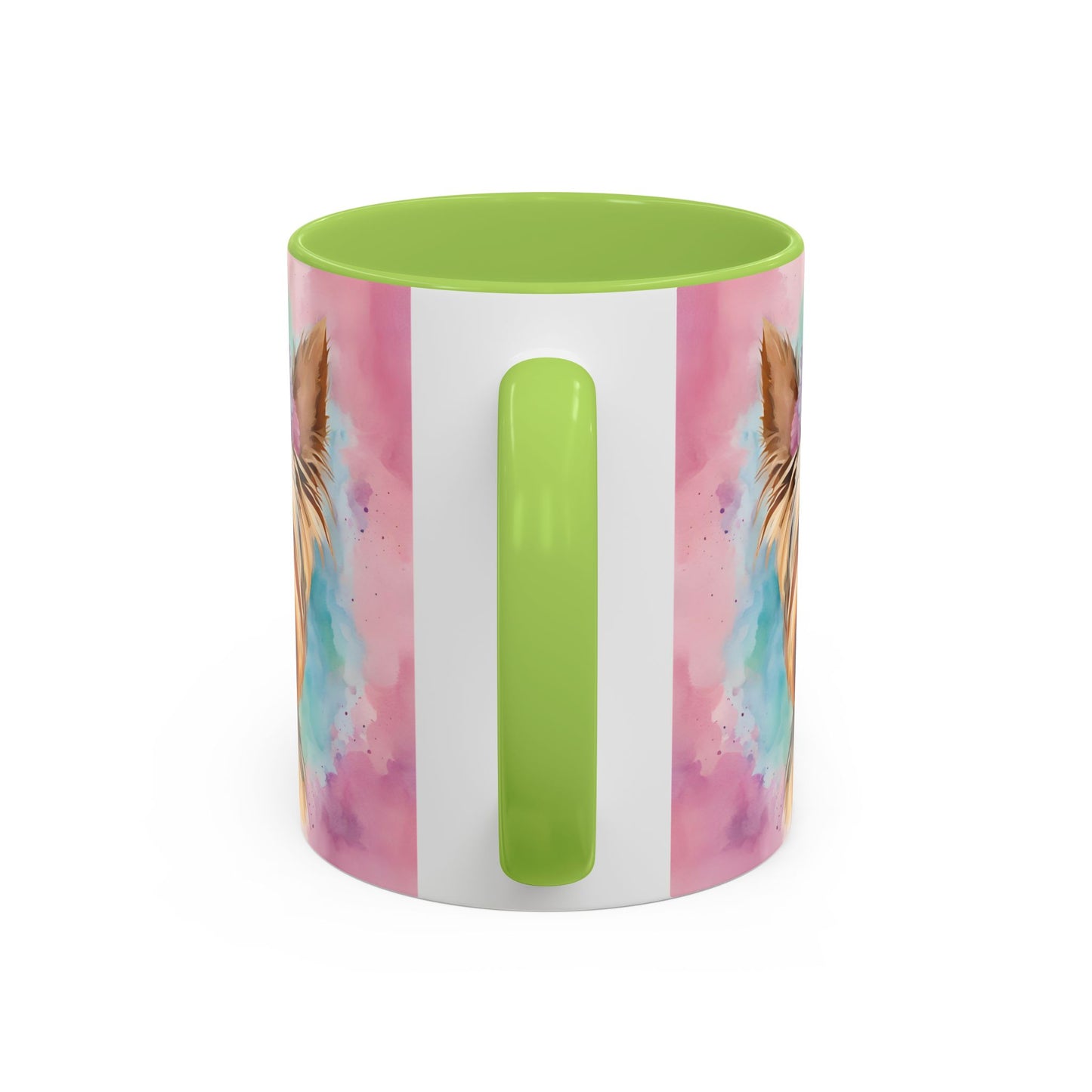 Yorkshire Terrier 02 Accent Coffee Mug - Dog Lover Gift