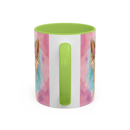 Yorkshire Terrier 02 Accent Coffee Mug - Dog Lover Gift