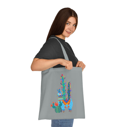 Llama 02 Cotton Tote