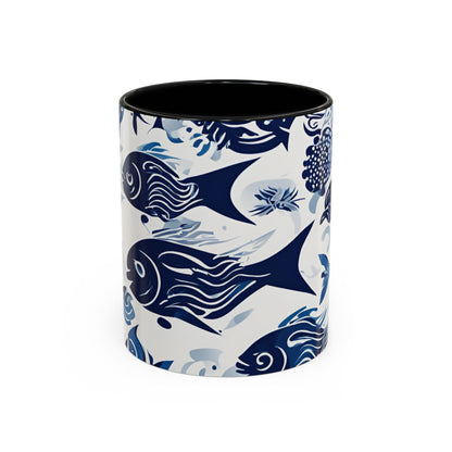 Fish 15 Accent Coffee Mug (11oz)