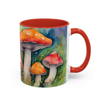 Mushroom 5 Accent Mug 11oz