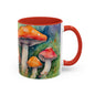Mushroom 5 Accent Mug 11oz