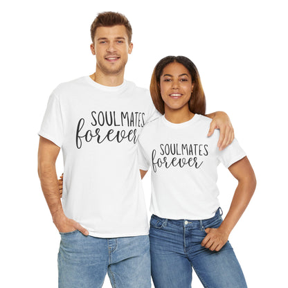 Soulmates forever Unisex Heavy Cotton Tee