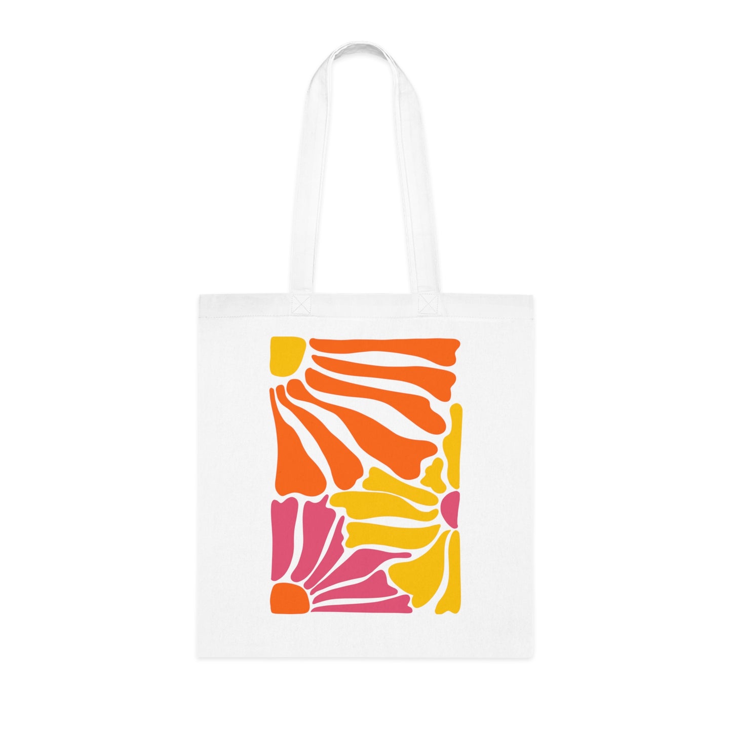 Abstract flowers 09 Cotton Tote