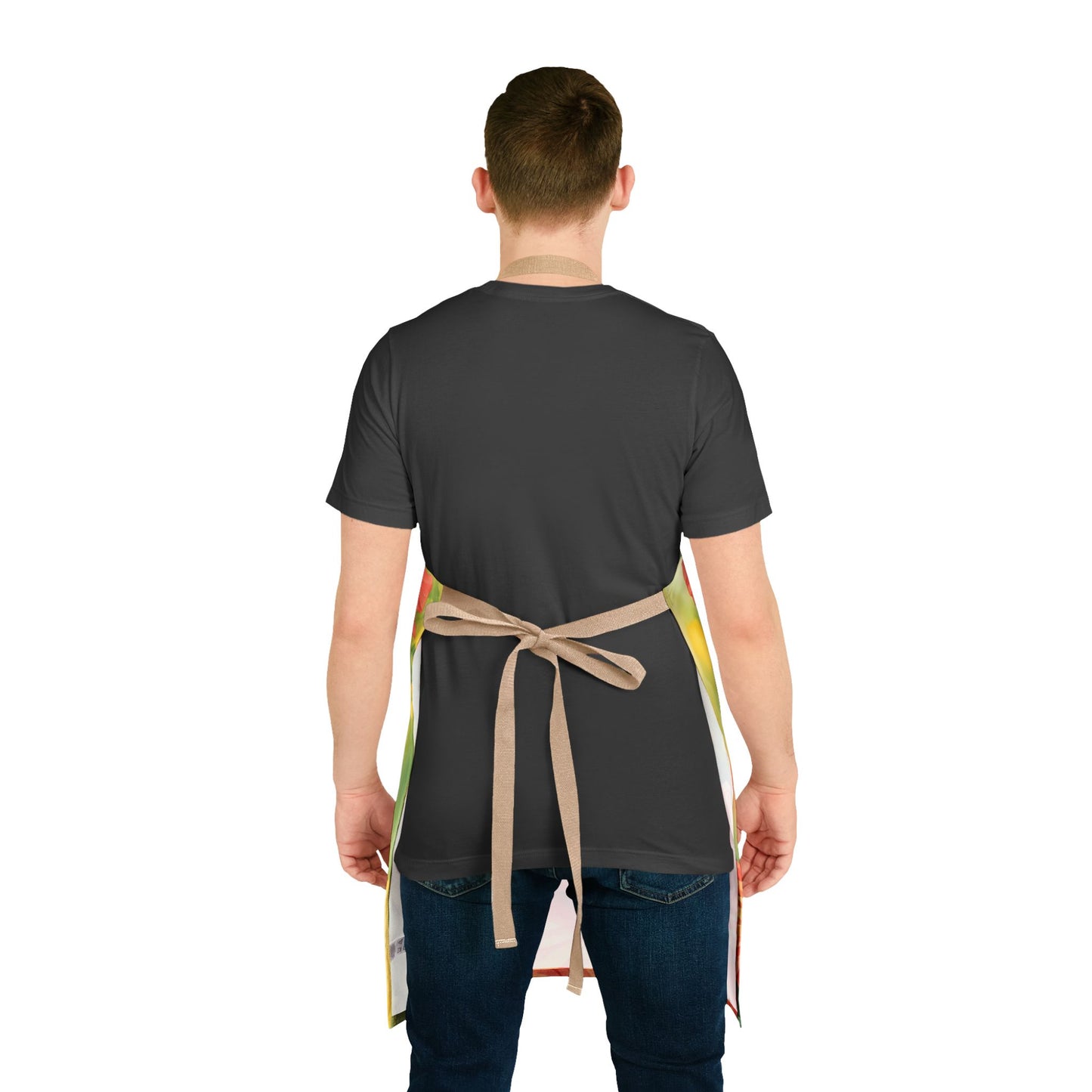 Hibiscus 01 Apron 5-Color Straps