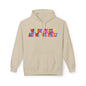 We Love Fiercely And We Live Freely Unisex Valentines Hoodie