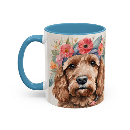 Cocker Spaniel 01 Accent Coffee Mug - Dog Lover Gift