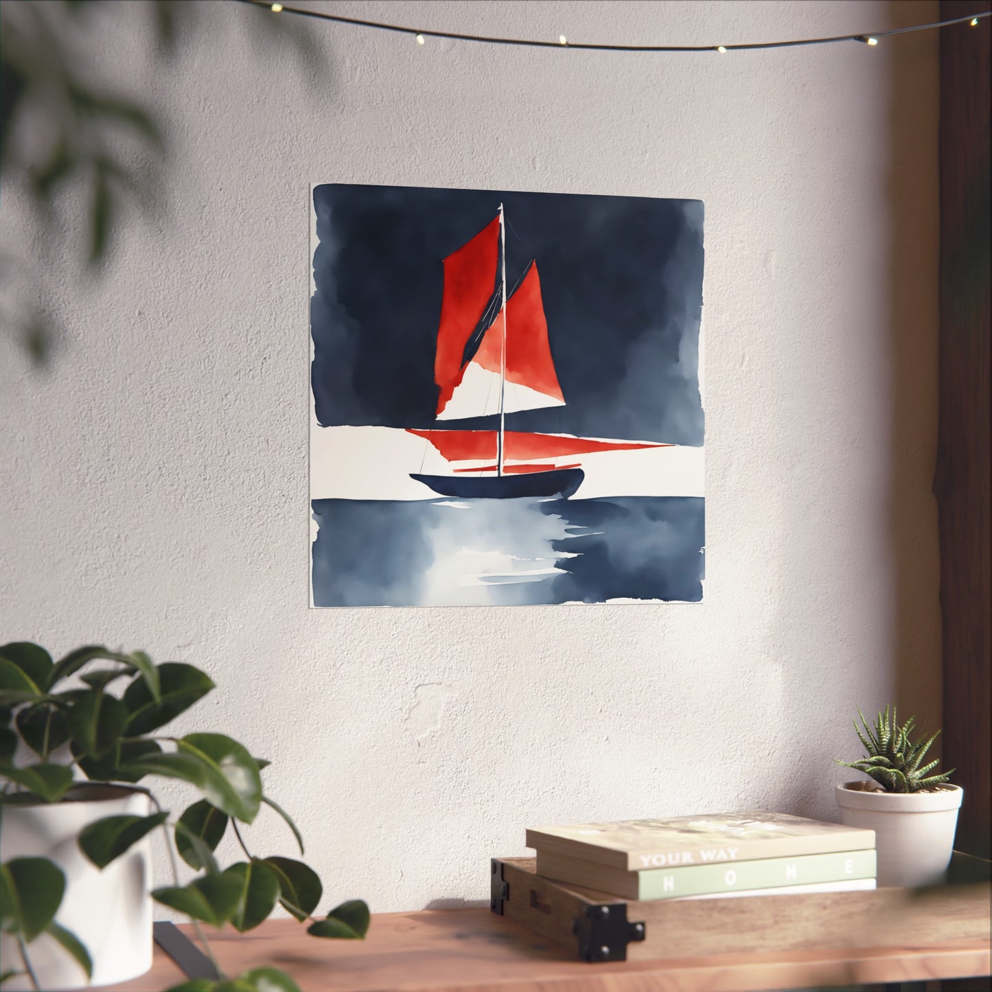 Blue Collection 15 Matte Print