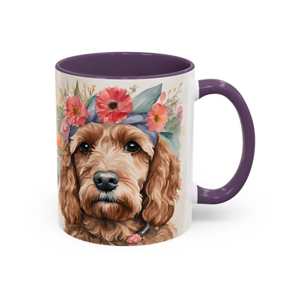 Cocker Spaniel 01 Accent Coffee Mug - Dog Lover Gift