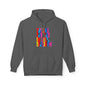 Falling For You In Full Spectrum Unisex Valentines Hoodie