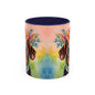 Dachshund 04 Accent Coffee Mug - Dog Lover Gift