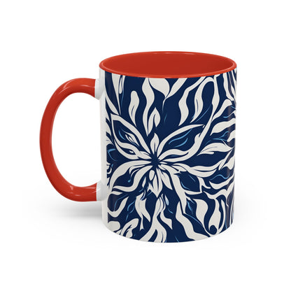 Flower 1 Accent Coffee Mug (11oz)