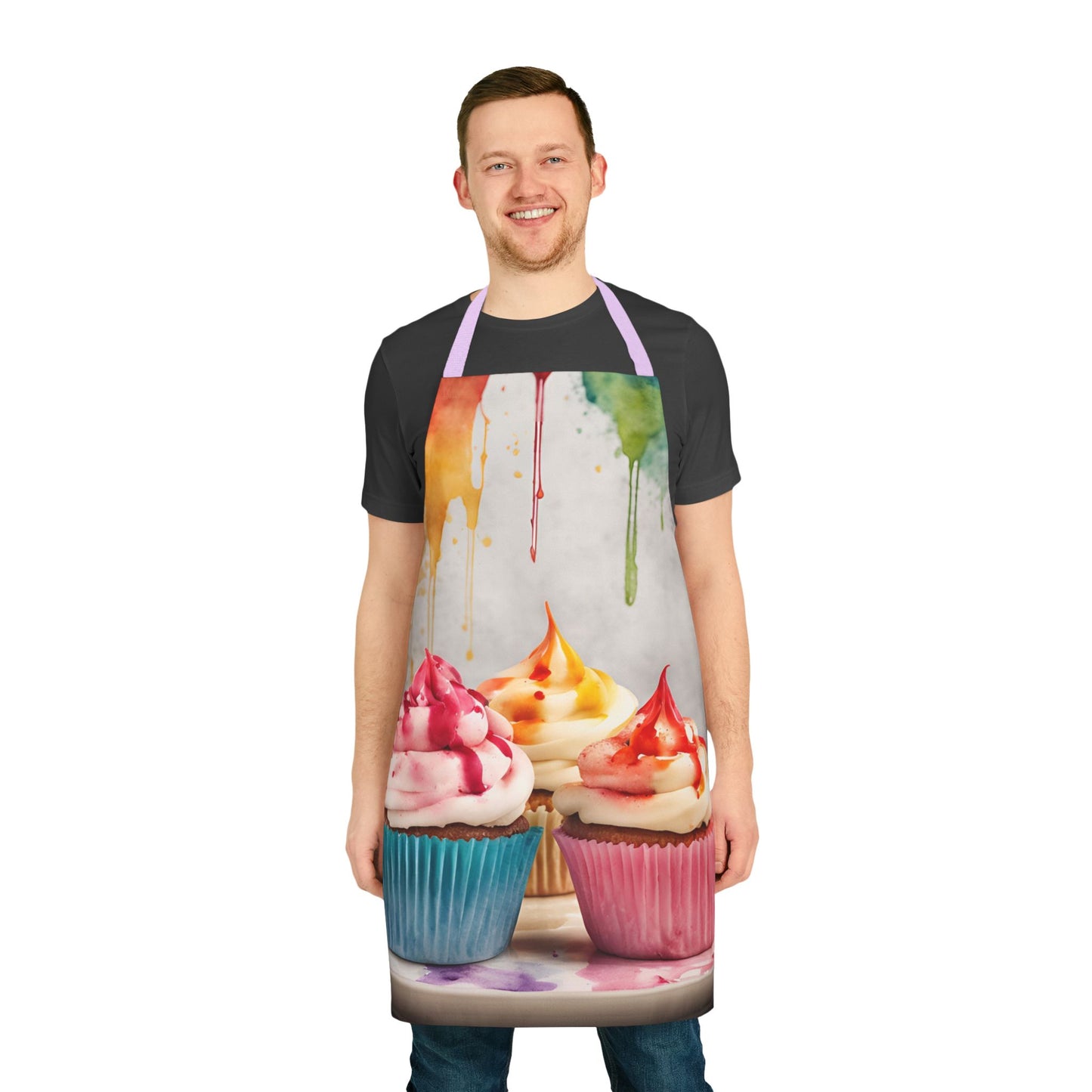 Cupcake 01 Baking Lovers 5-Color Straps Kitchen Wear