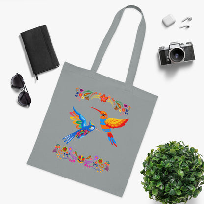 Funky birds 07 Cotton Tote