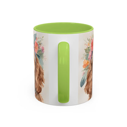 Cocker Spaniel 01 Accent Coffee Mug - Dog Lover Gift