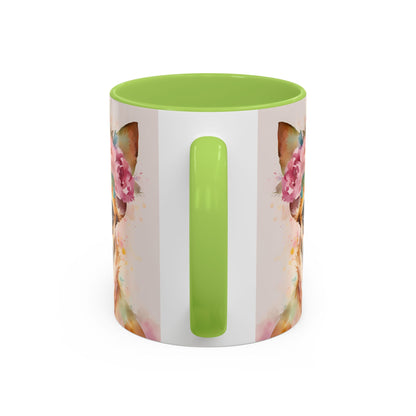 Chihuahua 01 Accent Coffee Mug - Dog Lover Gift