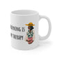 Gardening Is My Therapy Ceramic Mug 11oz