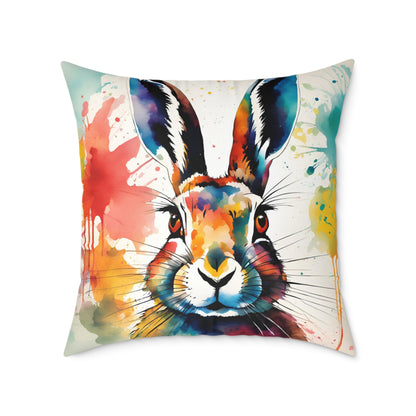 Hare 01 Poly Pillow - Natures Beauty Design