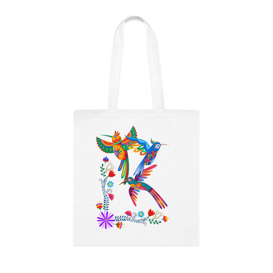 Funky birds 05 Cotton Tote