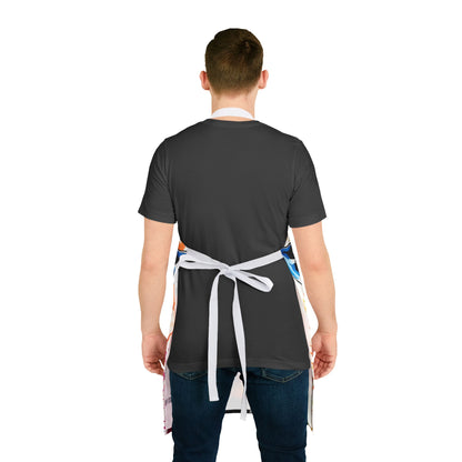 Multicolored Giraffe Adult Apron (AOP)