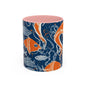 Orange Fish 10 Accent Coffee Mug (11oz)