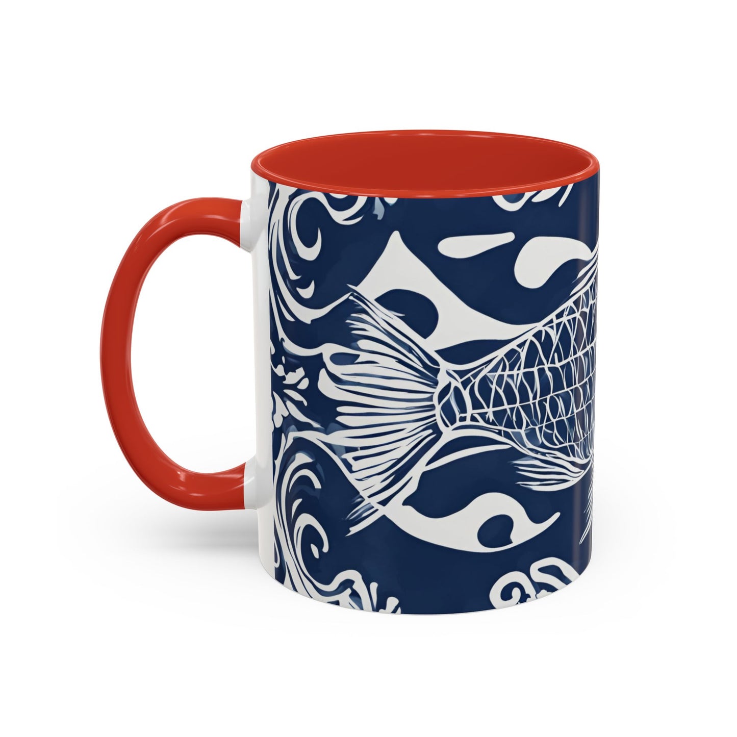Fish 14 Accent Coffee Mug (11oz)