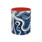 Octopus 5 Accent Coffee Mug (11oz)
