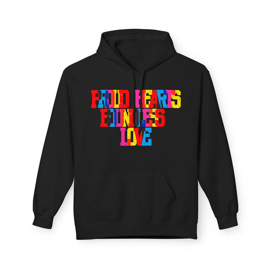 Proud Hearts Endless Love Unisex Valentines Hoodie