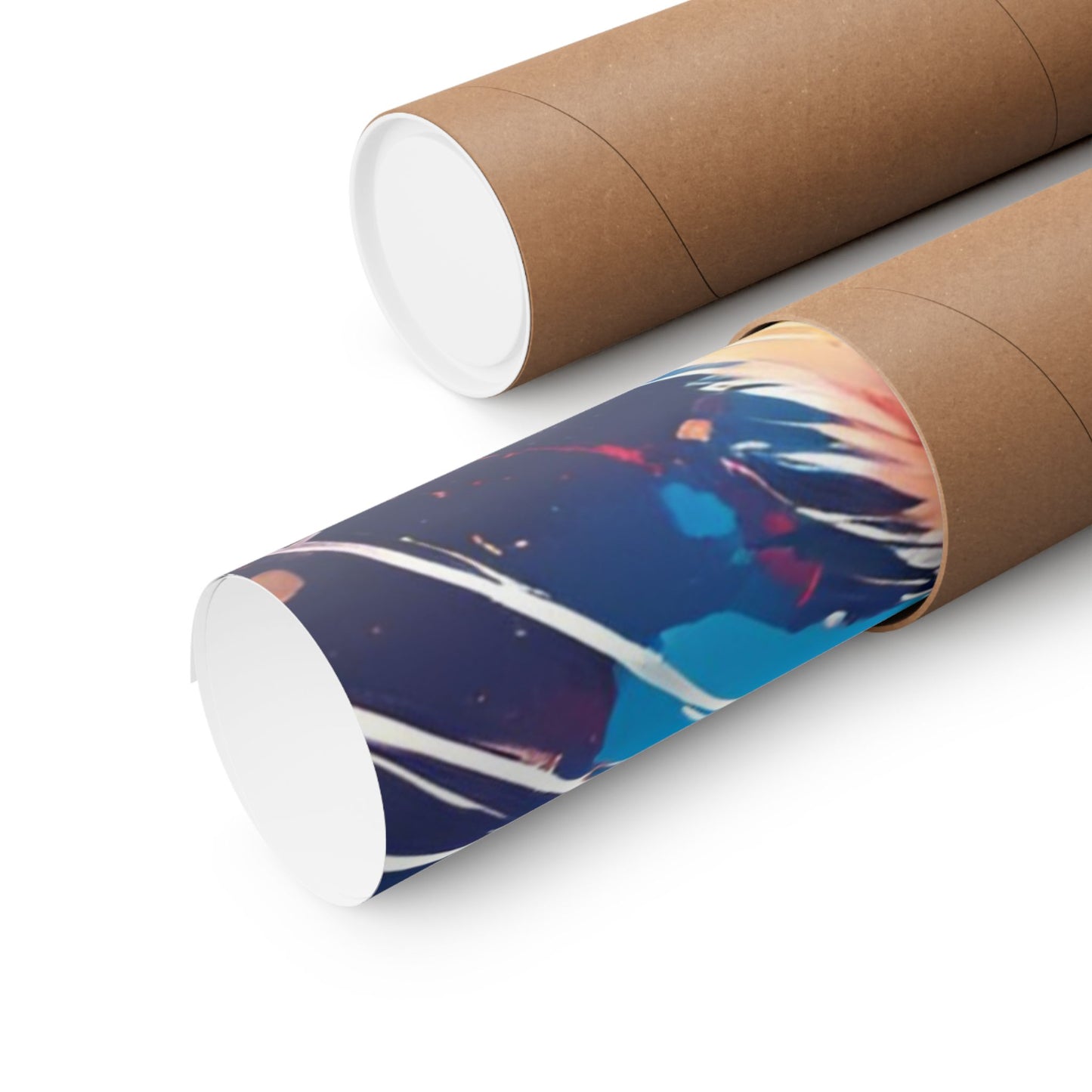 Multicolored Hare 3 Matte Vertical Poster