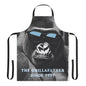 (Personizable) Grillafather EST (????) Funny BBQ Themed Apron 5-Color Straps